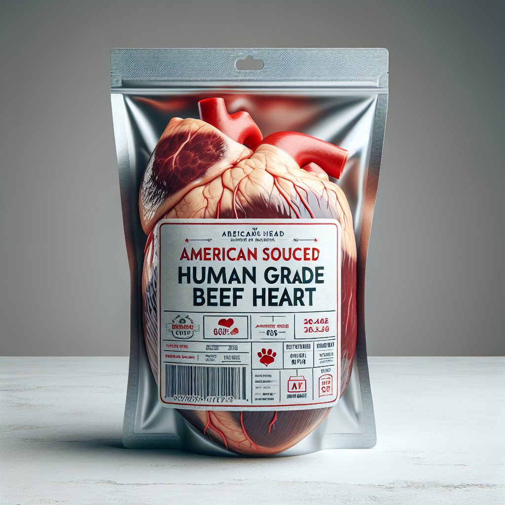AMERICAN SOURCED HUMAN GRADE BEEF HEART