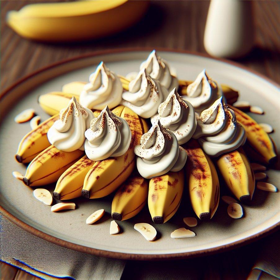 BANANAS WITH CREAM CHEESE