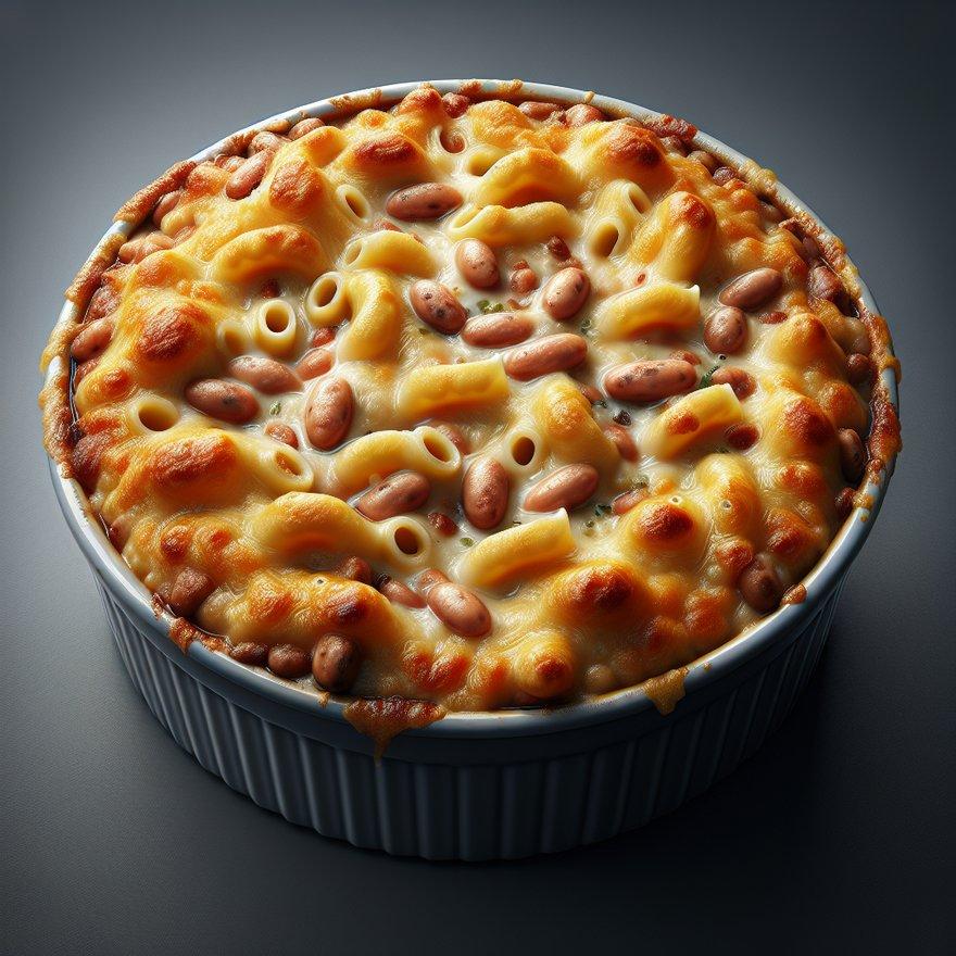 BEAN AND PASTA CASSEROLE