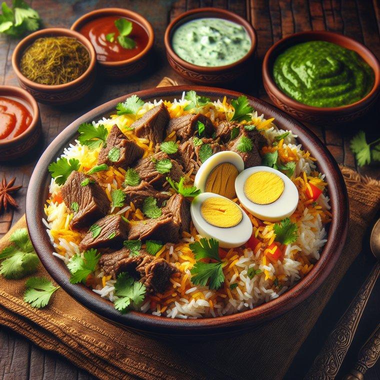 BEEF BIRYANI