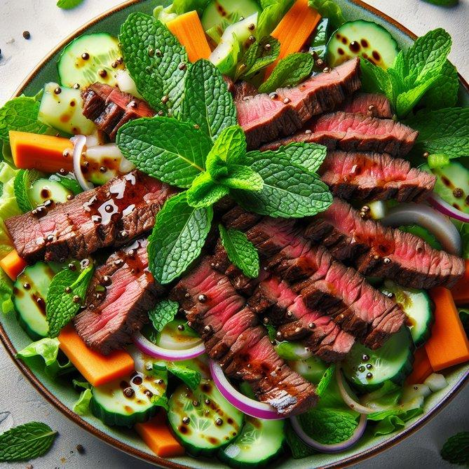 BEEF MINT SALAD