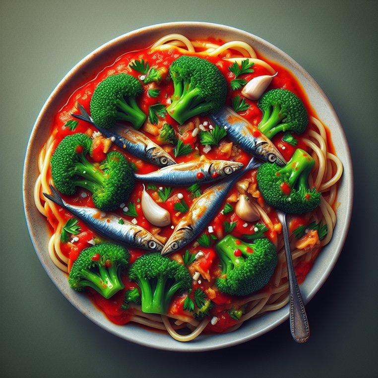 BROCCOLI AND ANCHOVY PASTA SAUCE