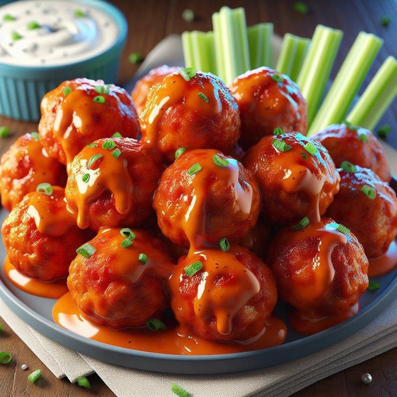 BUFFALO CHICKEN BALLS