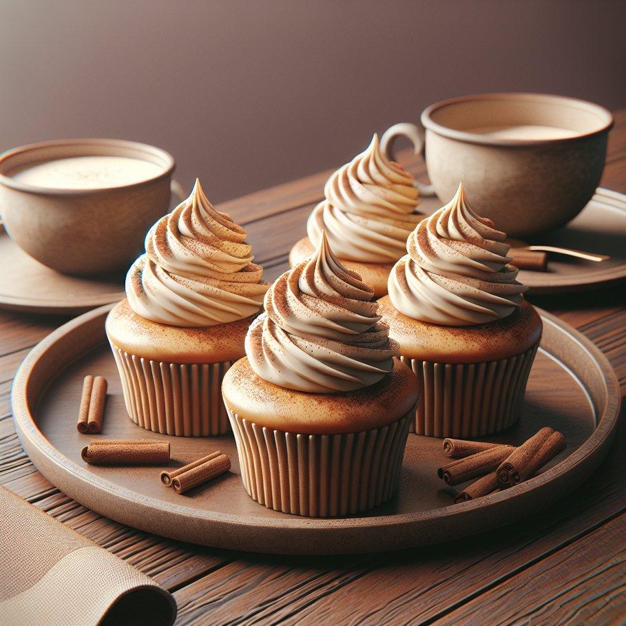 CHAI LATTE CUPCAKES