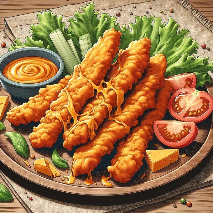 CHEDDAR CHICKEN TENDERS