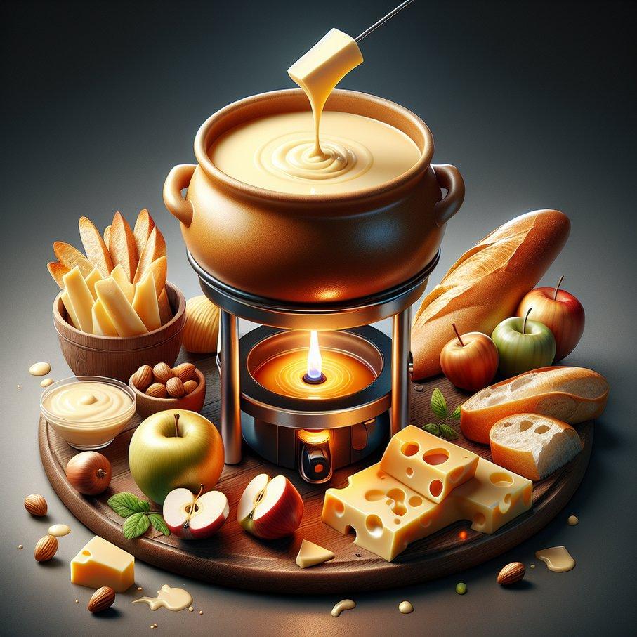CHEESE FONDUE APPETIZER
