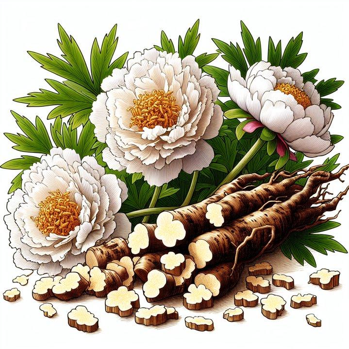CHINESE PEONY ROOT (PAEONIA LACTIFLORA)