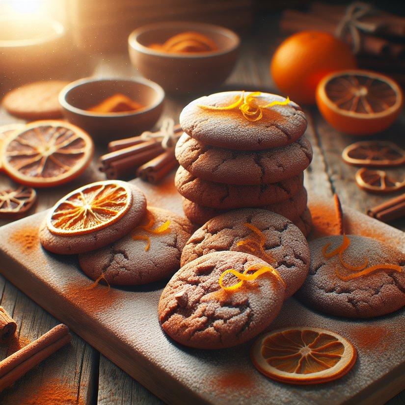 CINNAMON ORANGE COOKIES