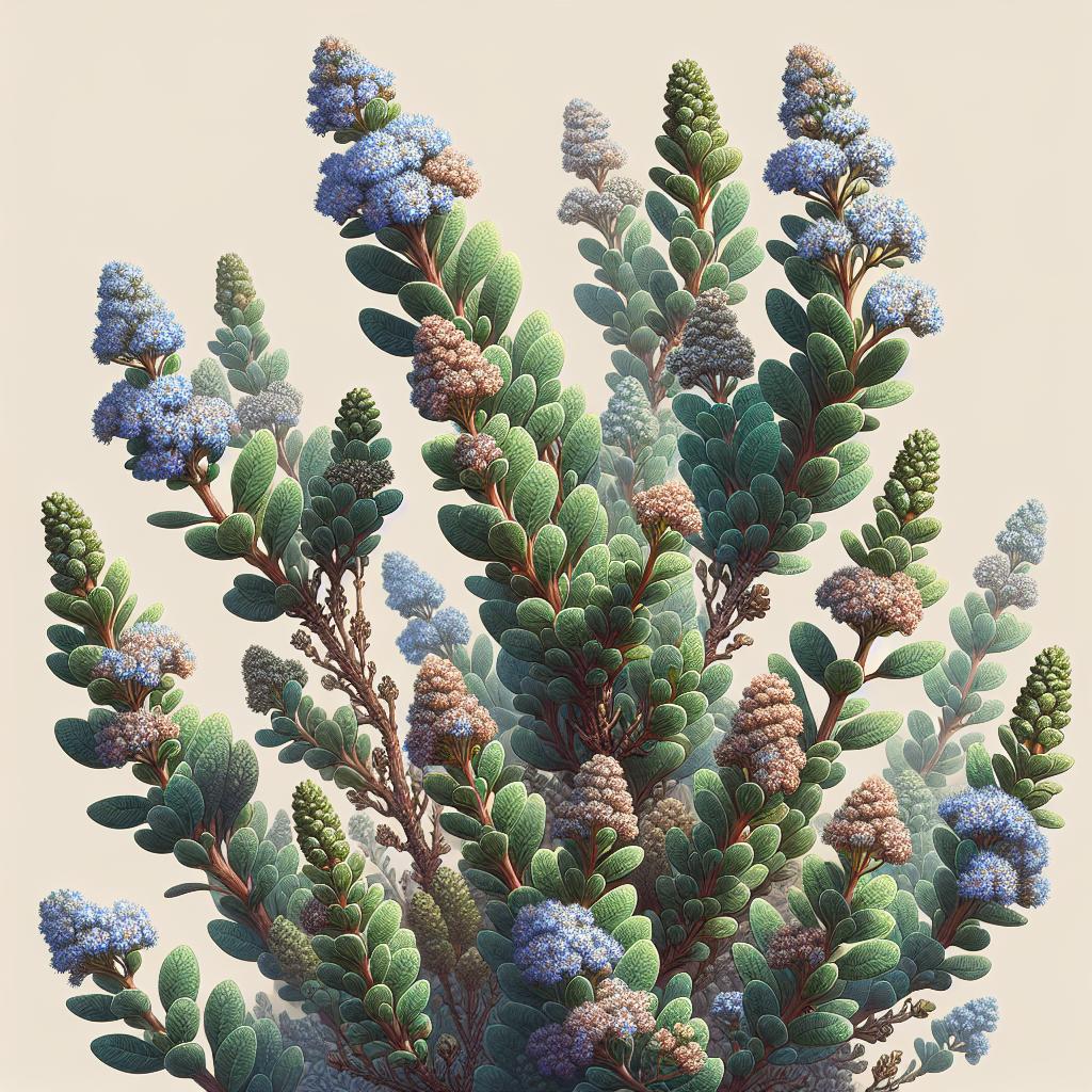 Ceanothus foliosus var. foliosus