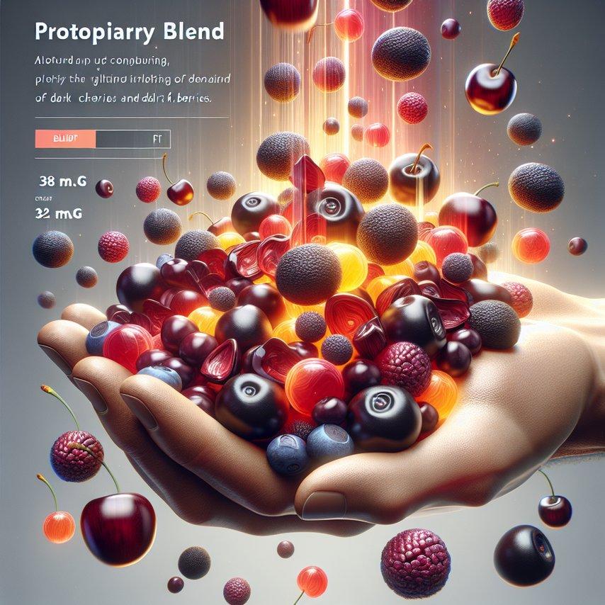 DARK CHERRY AND DARK BERRY PROPRIETARY BLEND