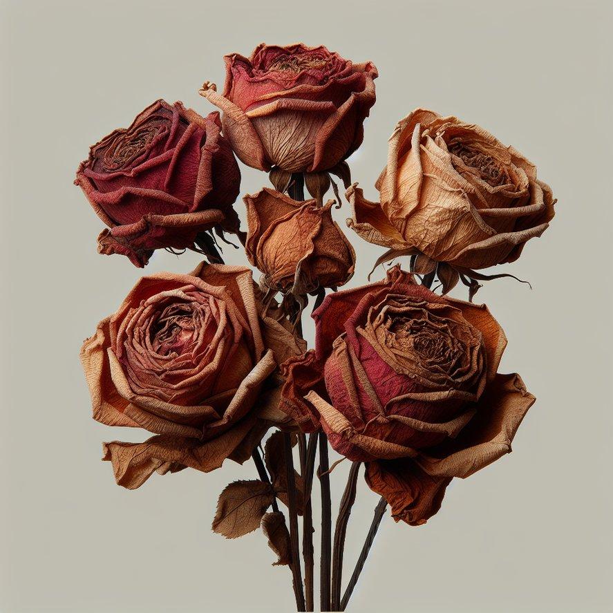 DRIED ROSES