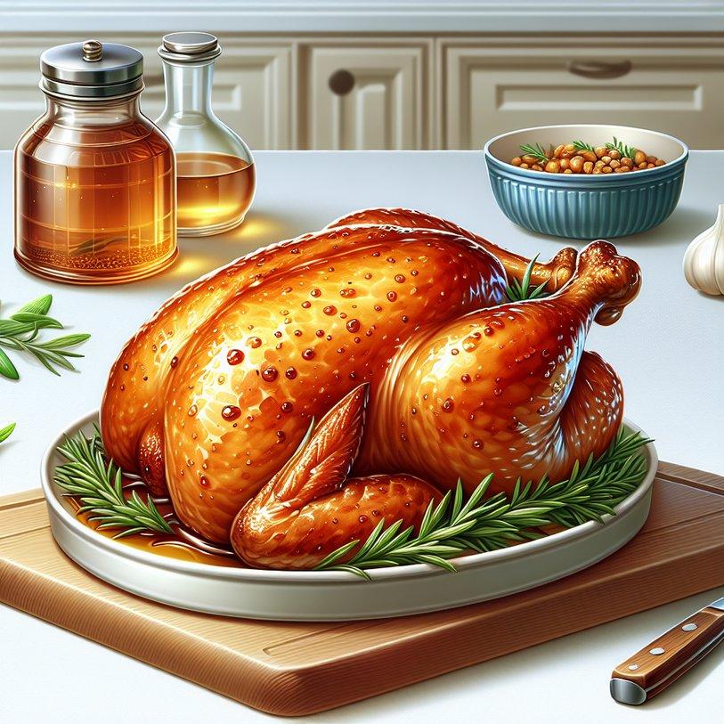 GLAZED CHICKEN
