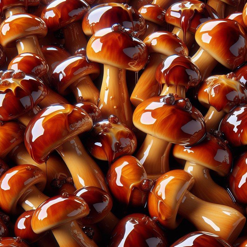 GLAZED MUSHROOMS