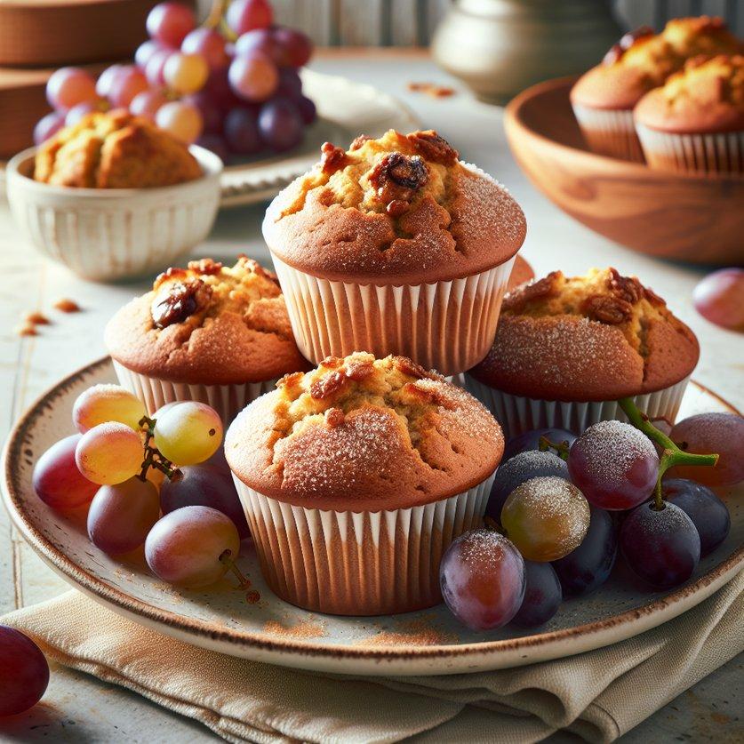 GRAPE BRAN MUFFINS