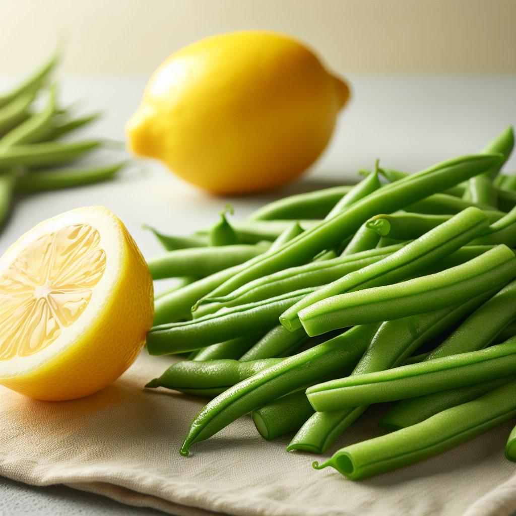 GREEN BEANS WITH LEMON