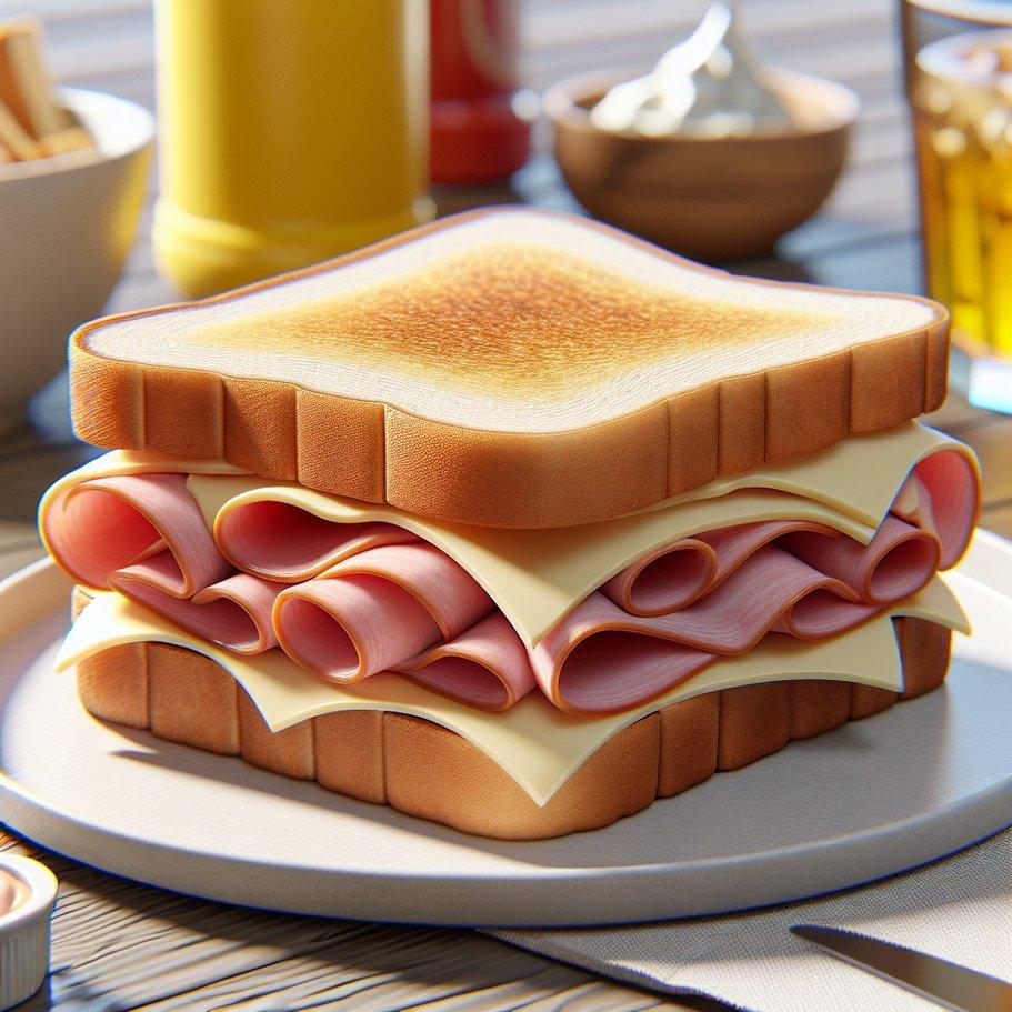 HAM AND CHEESE SANDWICH