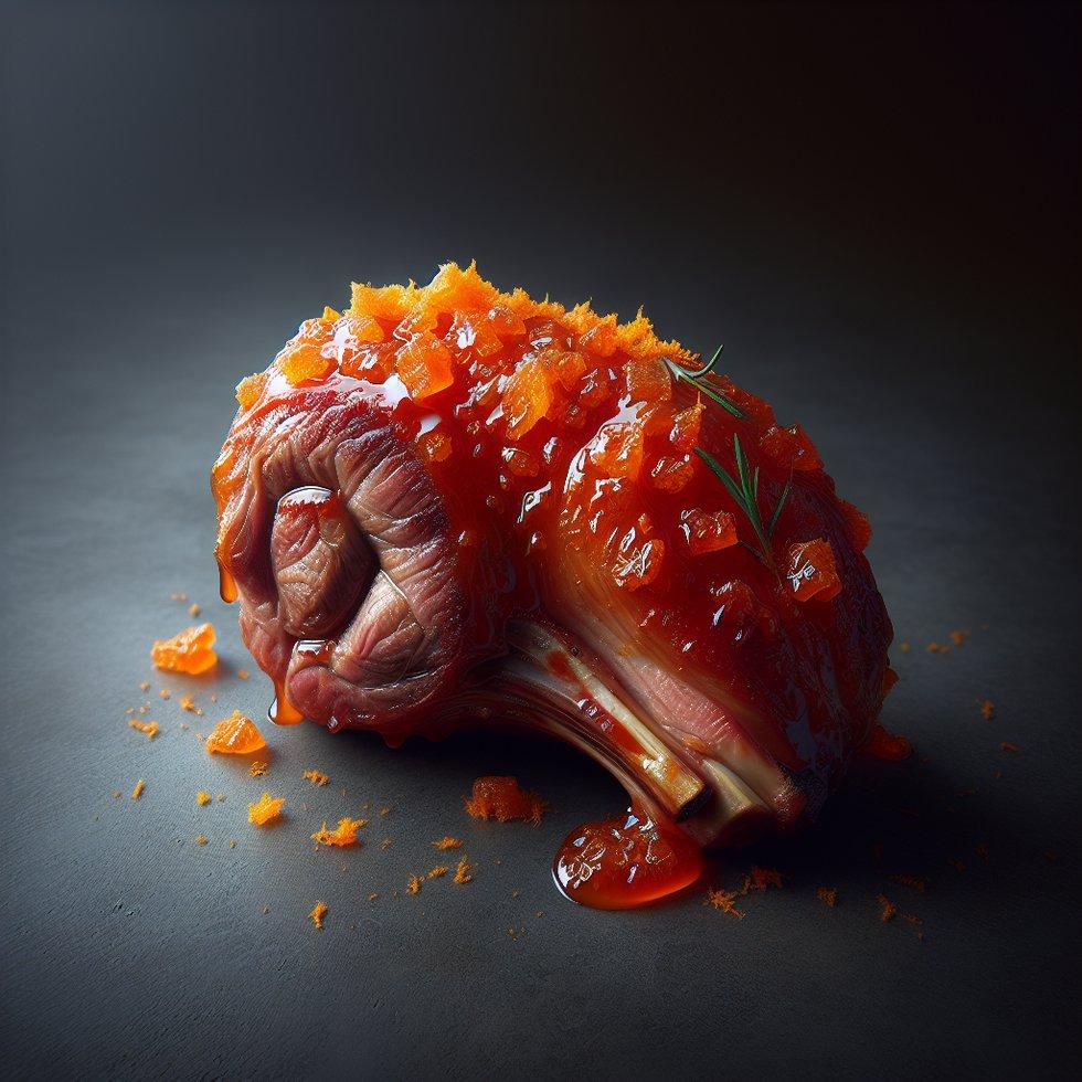 LAMB WITH ORANGE MARMALADE