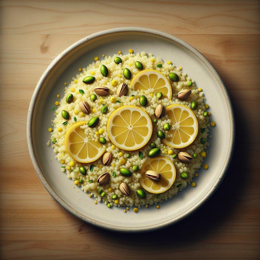 LEMON PISTACHIO COUSCOUS