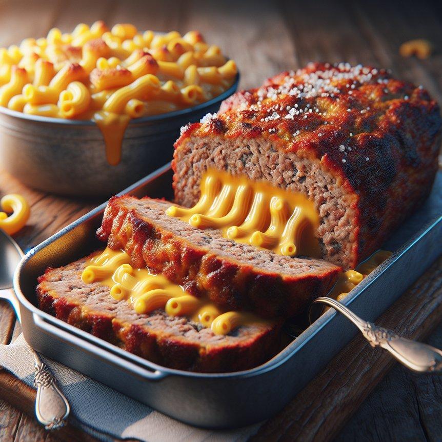 MEATLOAF MAC AND CHEESE