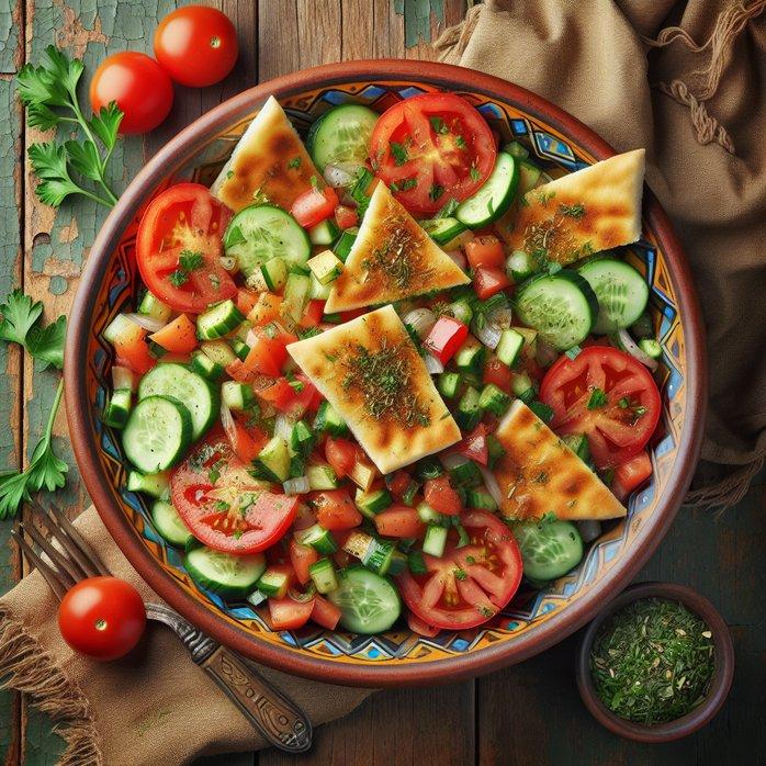 MIDDLE EASTERN BREAD SALAD