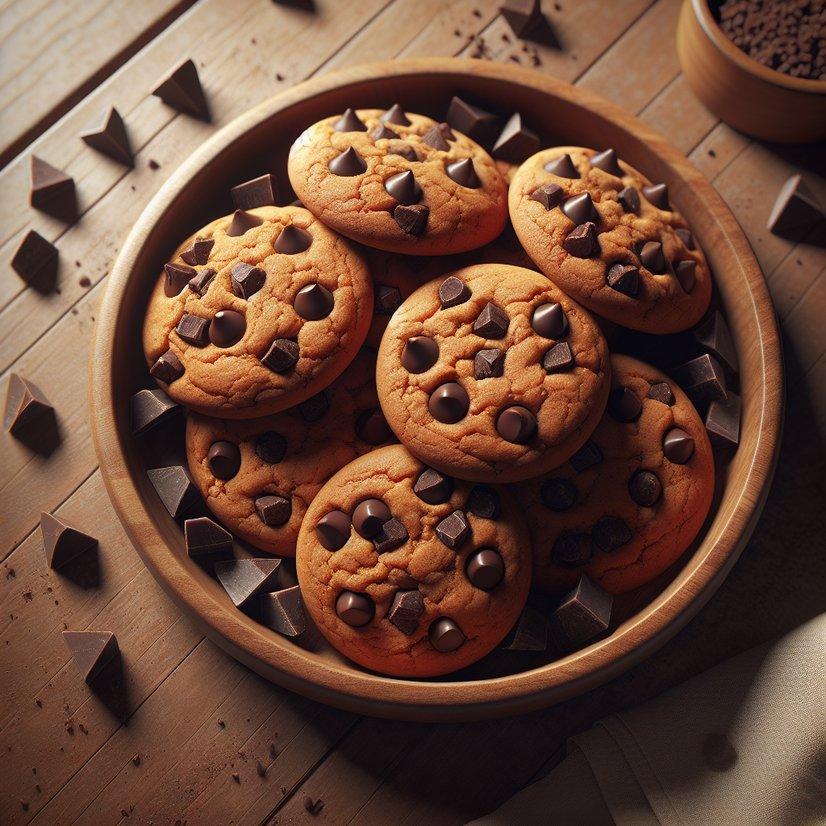 NO BAKE CHOCOLATE CHIP COOKIES