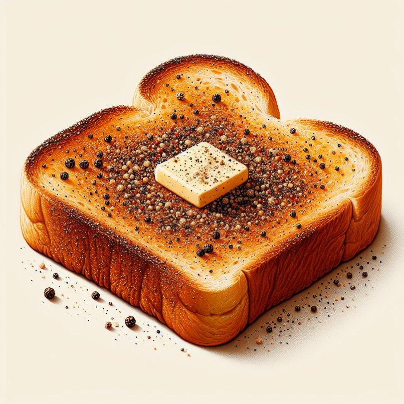 PEPPER TOASTS