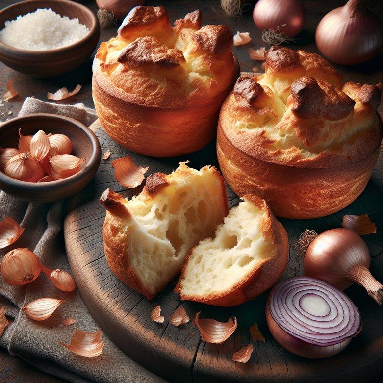 SHALLOT POPOVERS