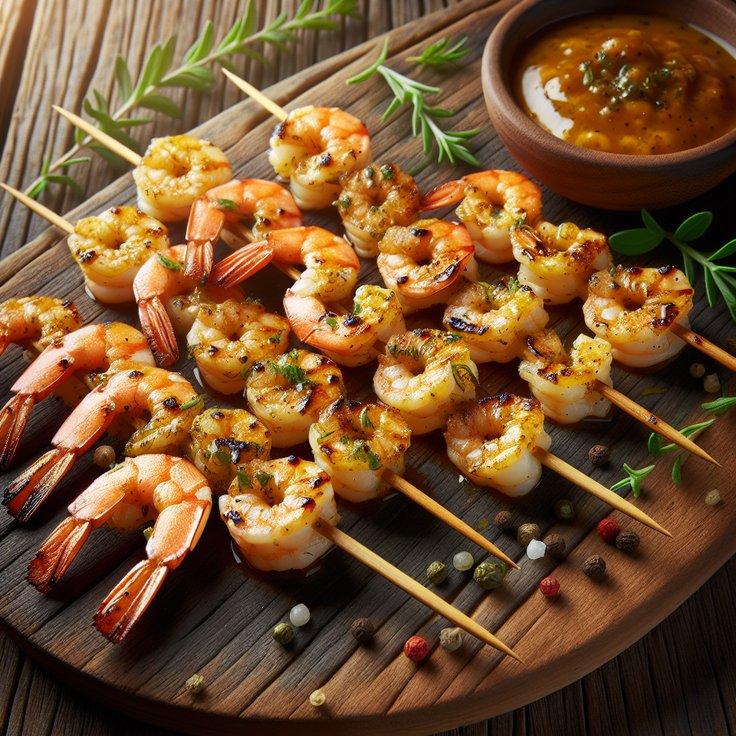 SHRIMP SKEWERS