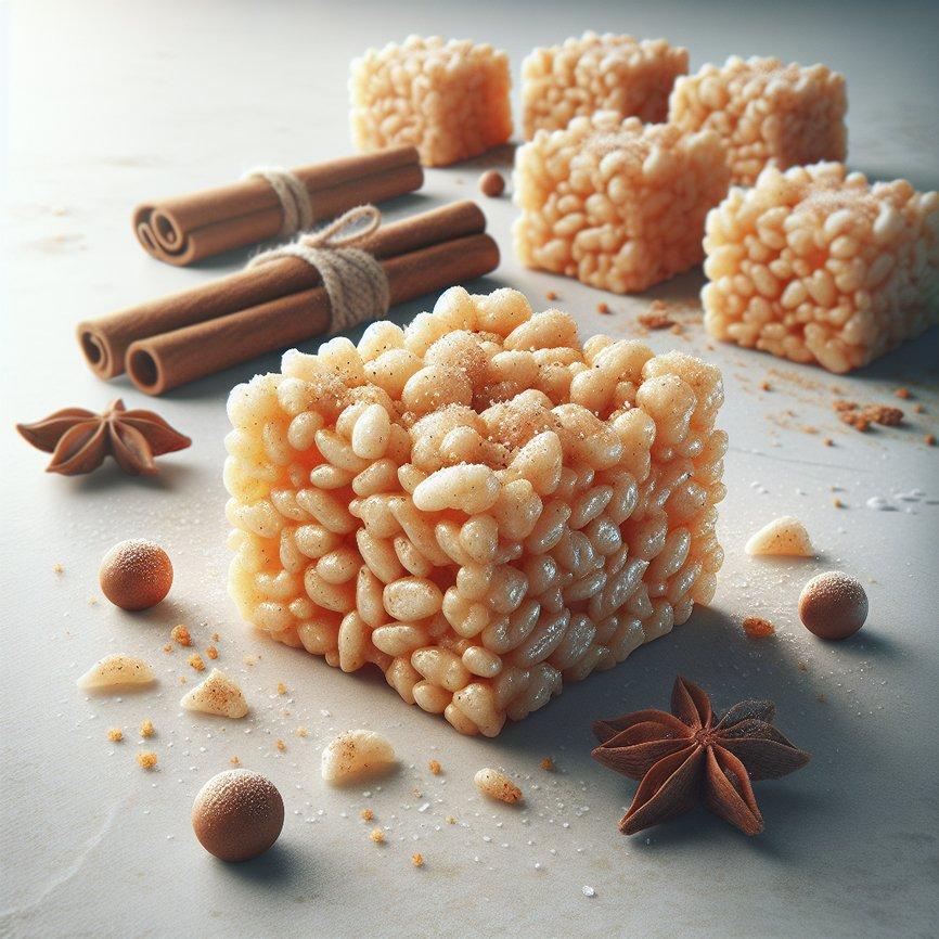 SPICED RICE KRISPIE TREATS