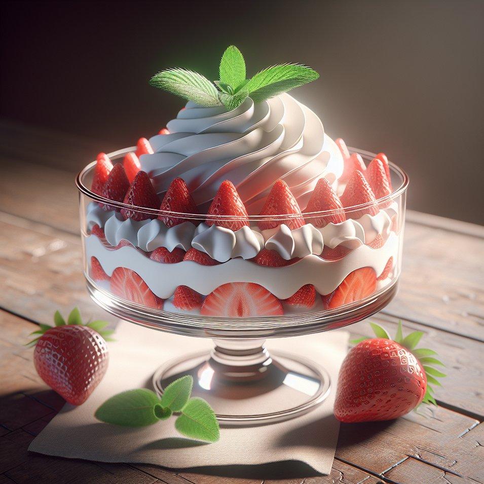STRAWBERRY CREAM DESSERT