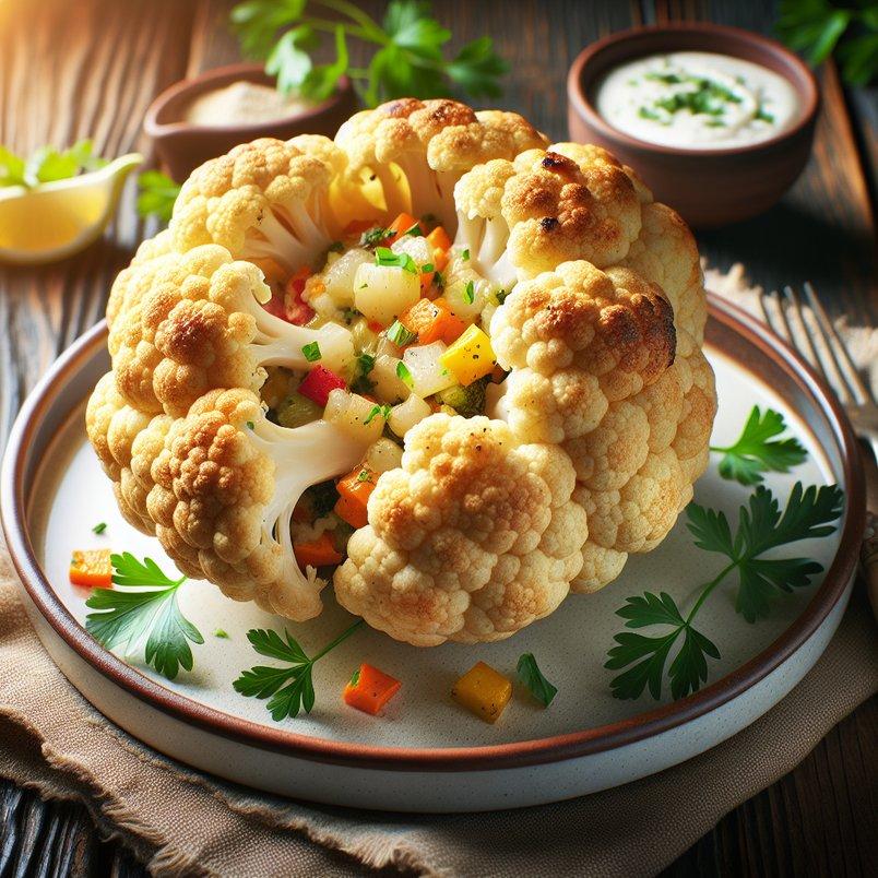 STUFFED CAULIFLOWER