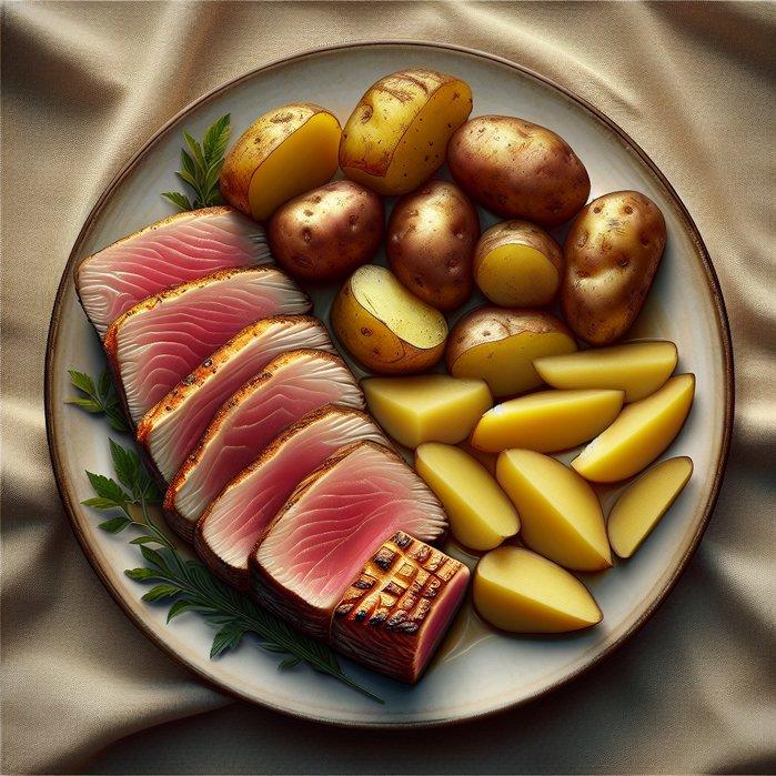 TUNA AND POTATOES