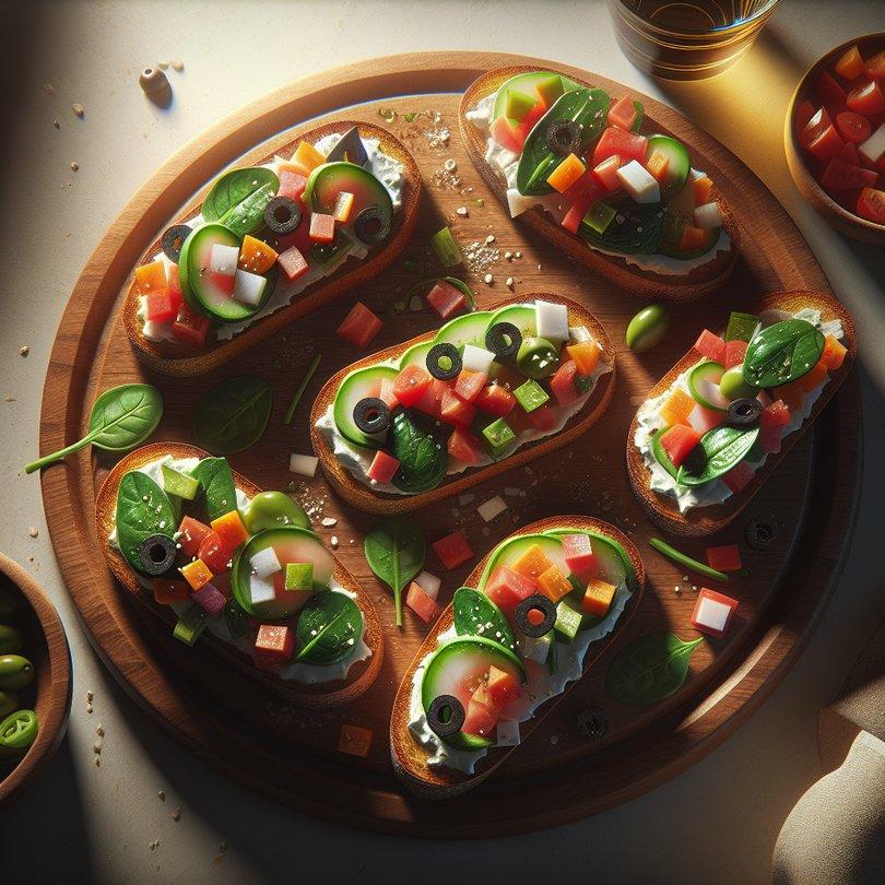 VEGETABLE CROSTINI