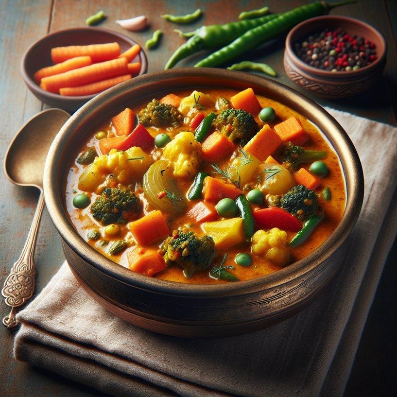 VEGETABLE CURRY MAKHANWALA