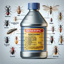 Household Insect Spray Liquid Contains Diazinon